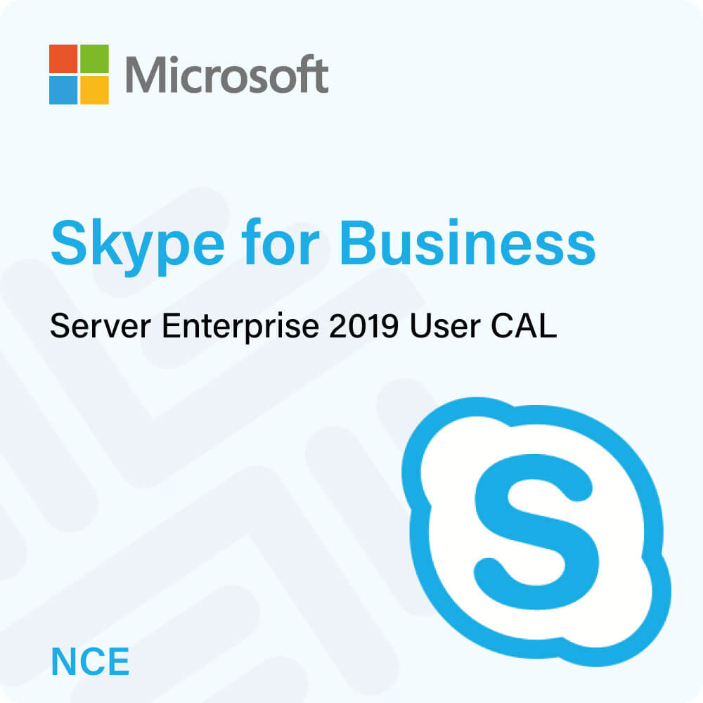 Skype for Business Server Enterprise 2019 User CAL (NCE)