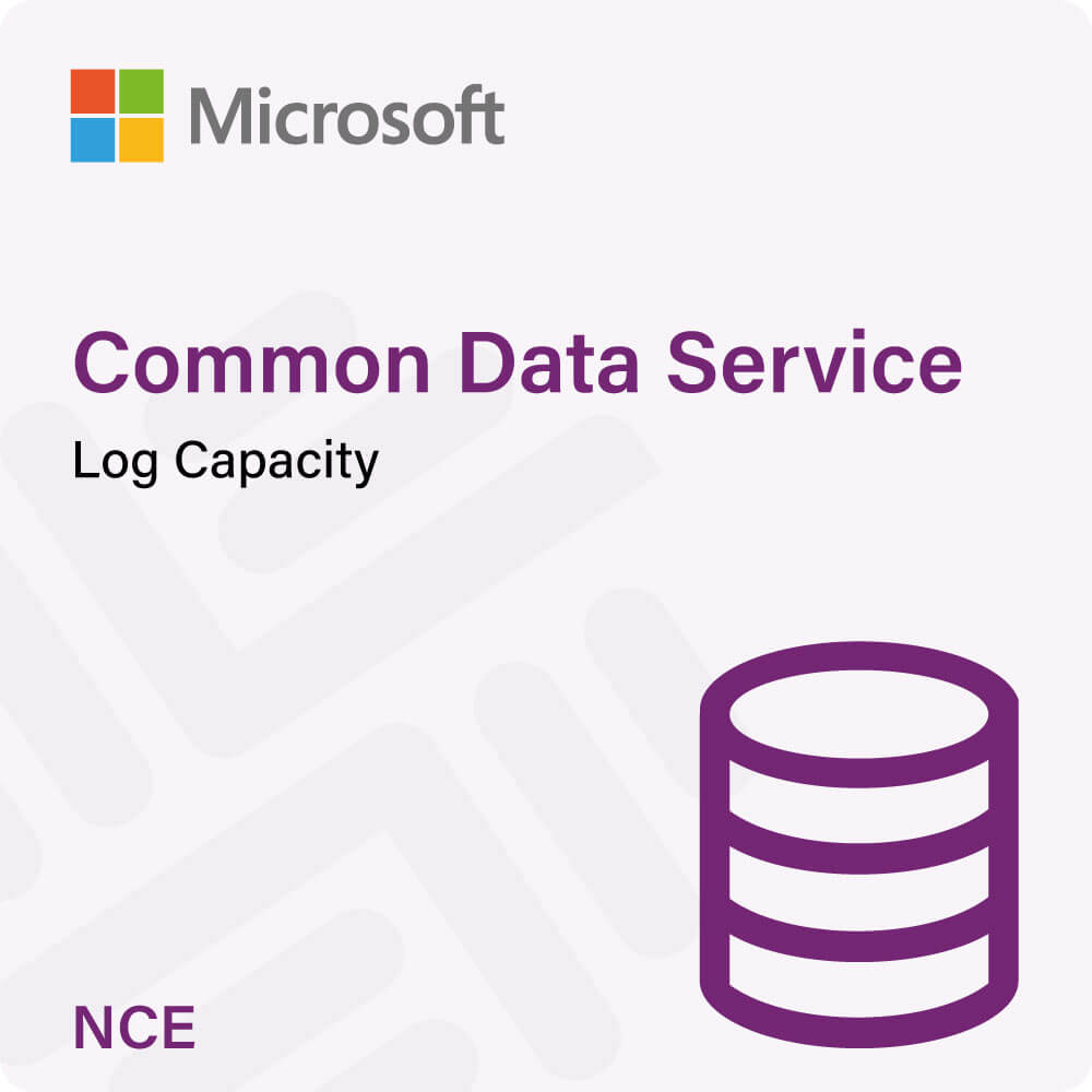 Common Data Service Log Capacity (NCE)