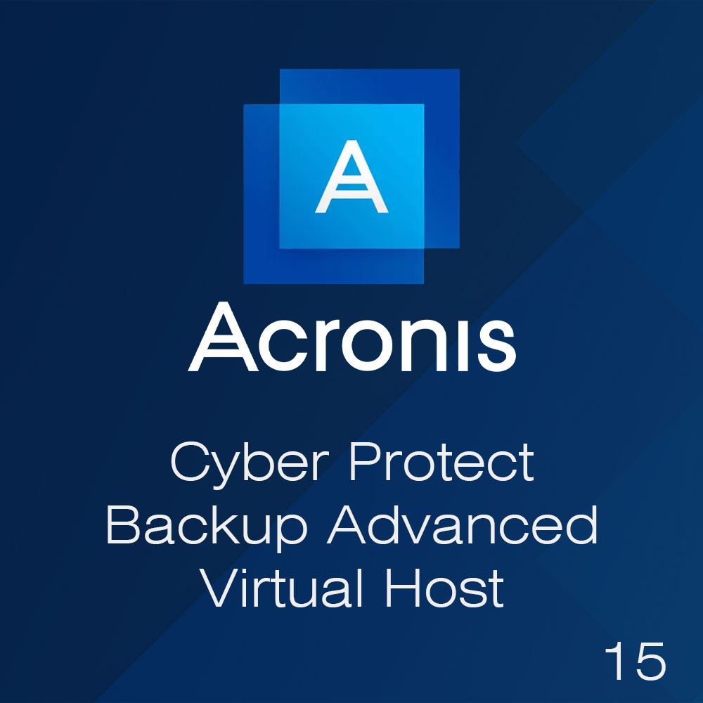 Acronis Cyber Protect Backup Advanced Virtual Host
