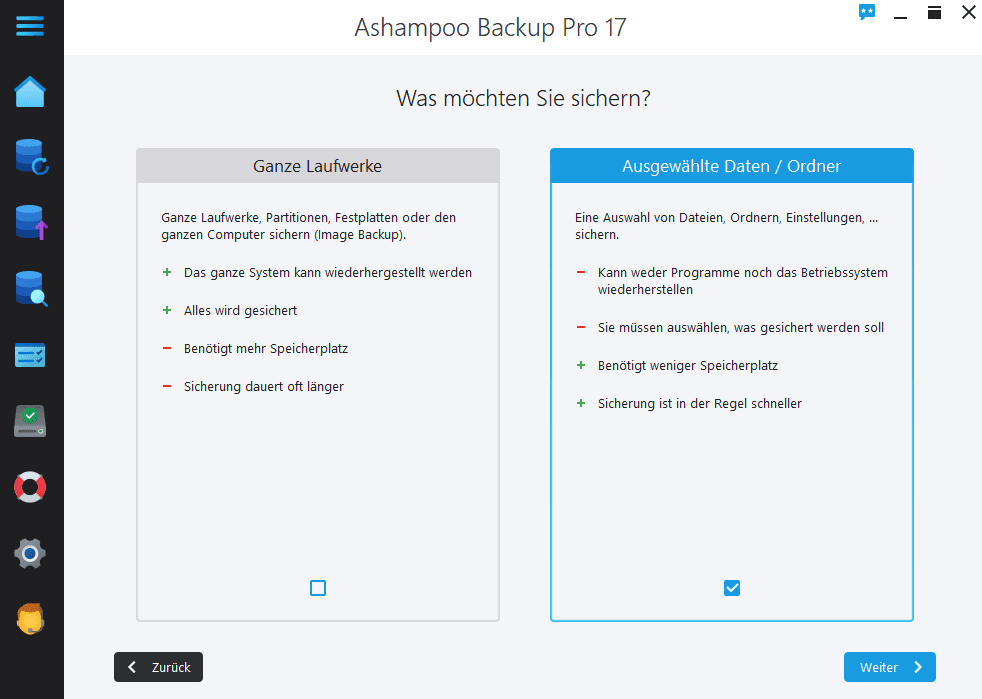 ashampoo_backup_pro_17_auswahl_daten Ashampoo Backup Pro 17