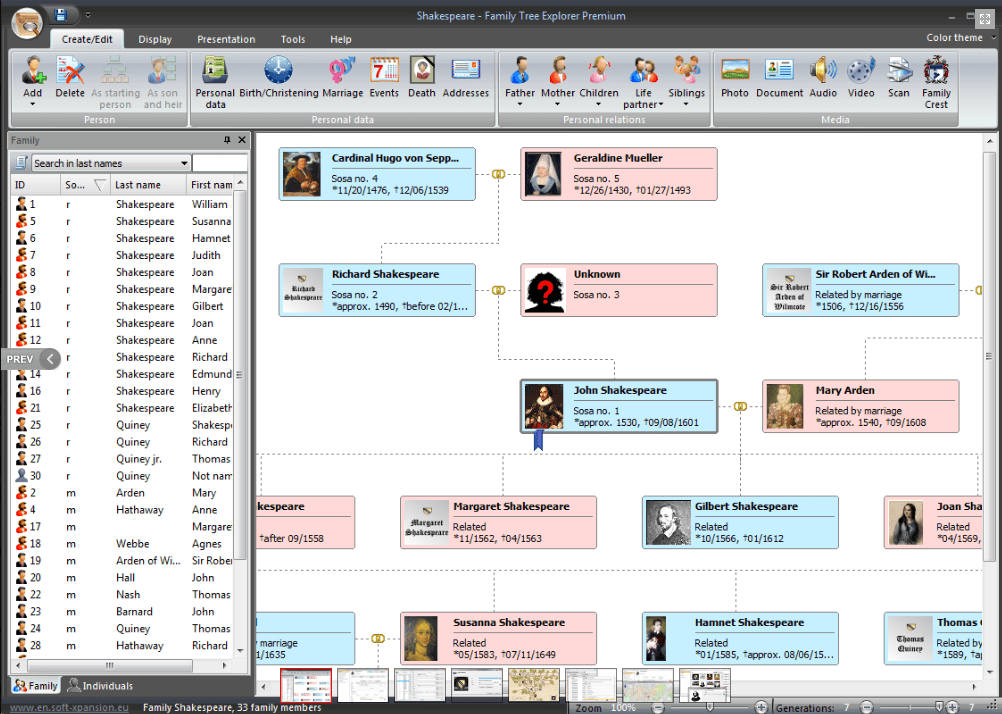 Family Tree Explorer Premium