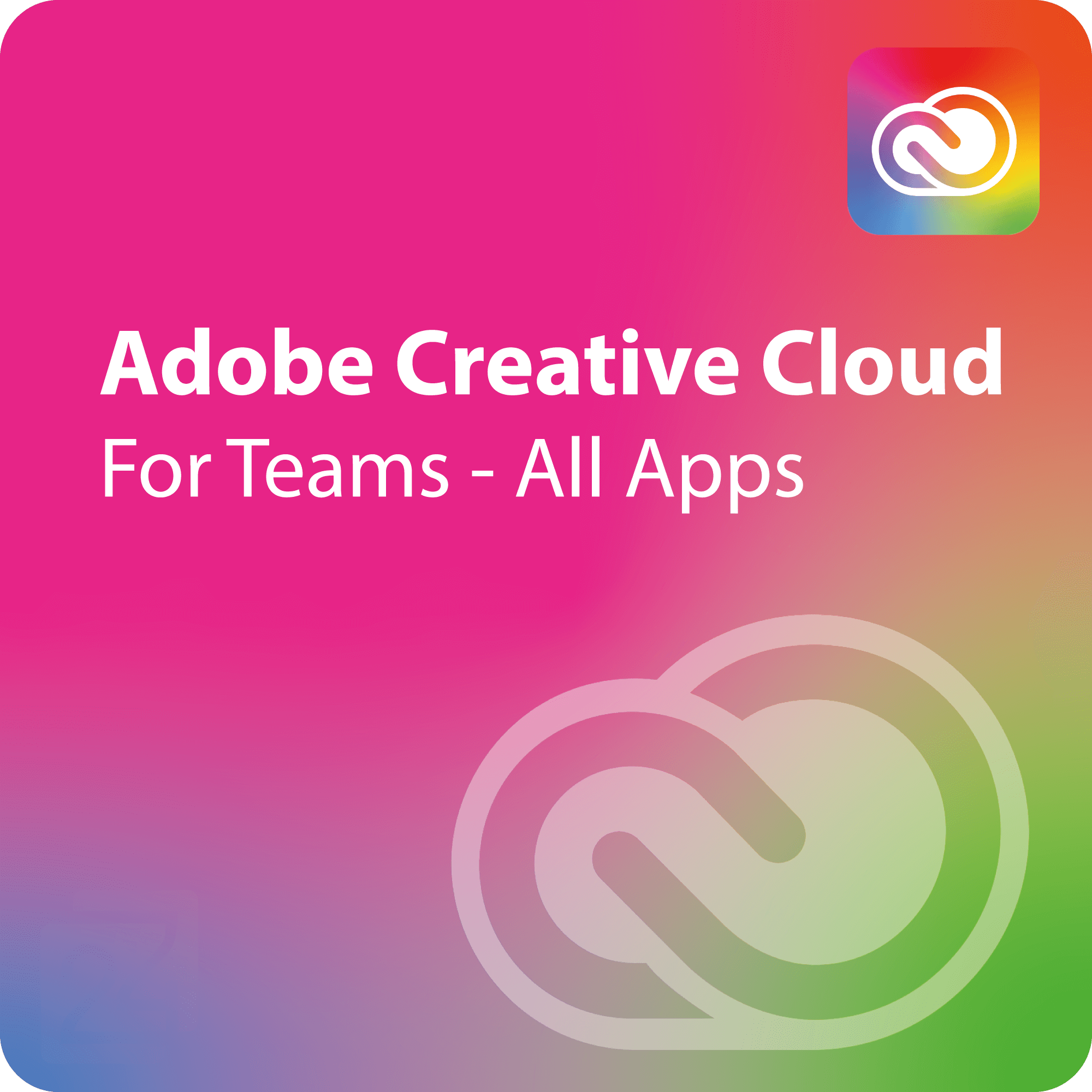 Adobe Creative Cloud for teams All Apps
