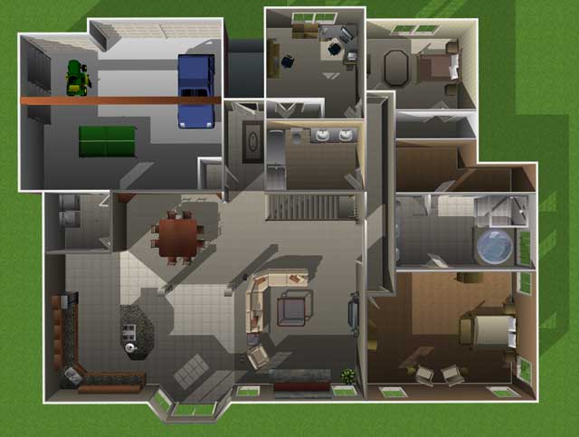TurboFloorPlan 3D Home & Landscape Pro 2017 for Mac, English