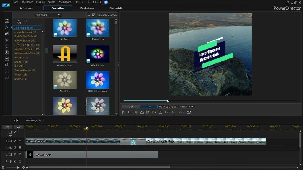 Cyberlink PowerDirector 18 + PhotoDirector 11 Duo