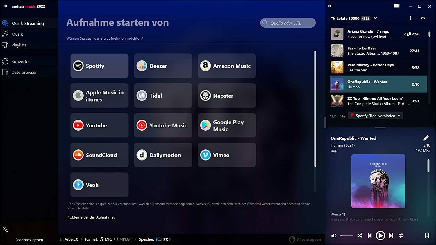 Audials Music 2022