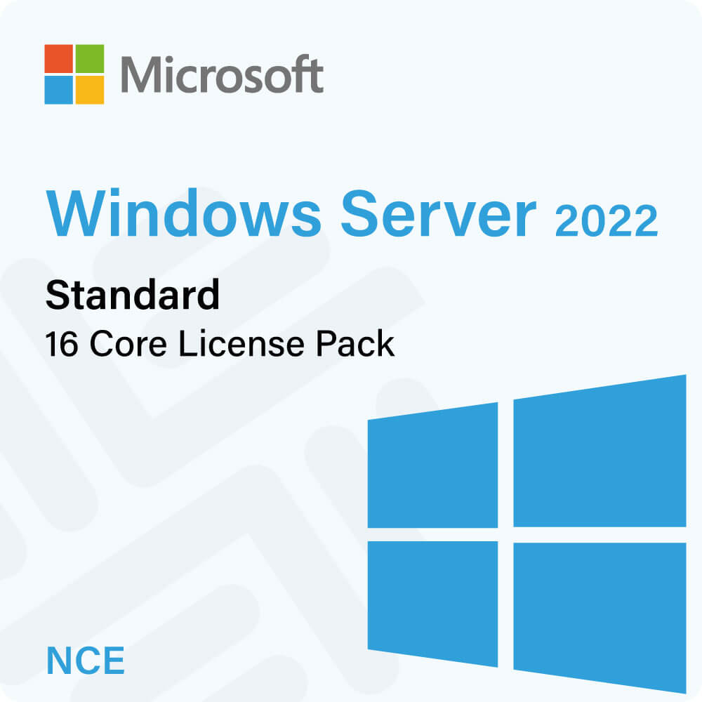 Windows Server 2022 Standard - 16 Core License Pack (NCE)