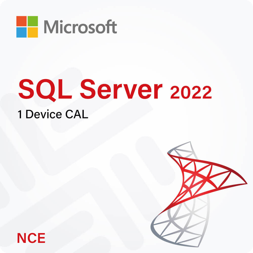 SQL Server 2022 - 1 Device CAL (NCE): Optimieren Sie Ihre Datenverwaltung