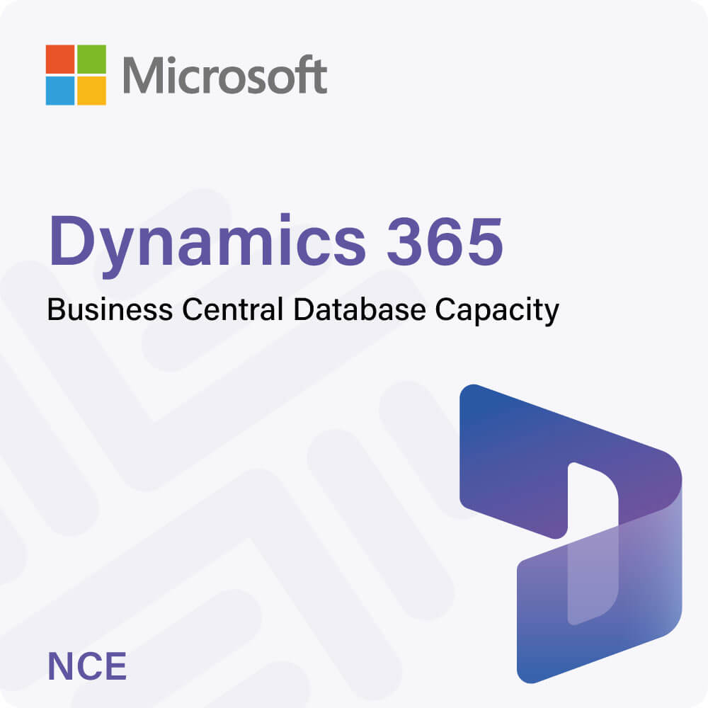 Dynamics 365 Business Central Database Capacity (NCE)