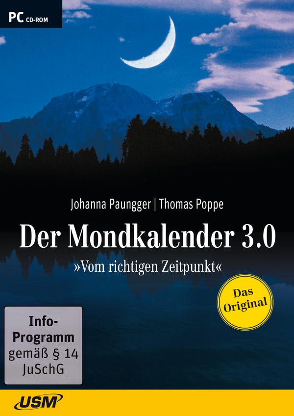 9783803215475 USM Der Mondkalender 3.0